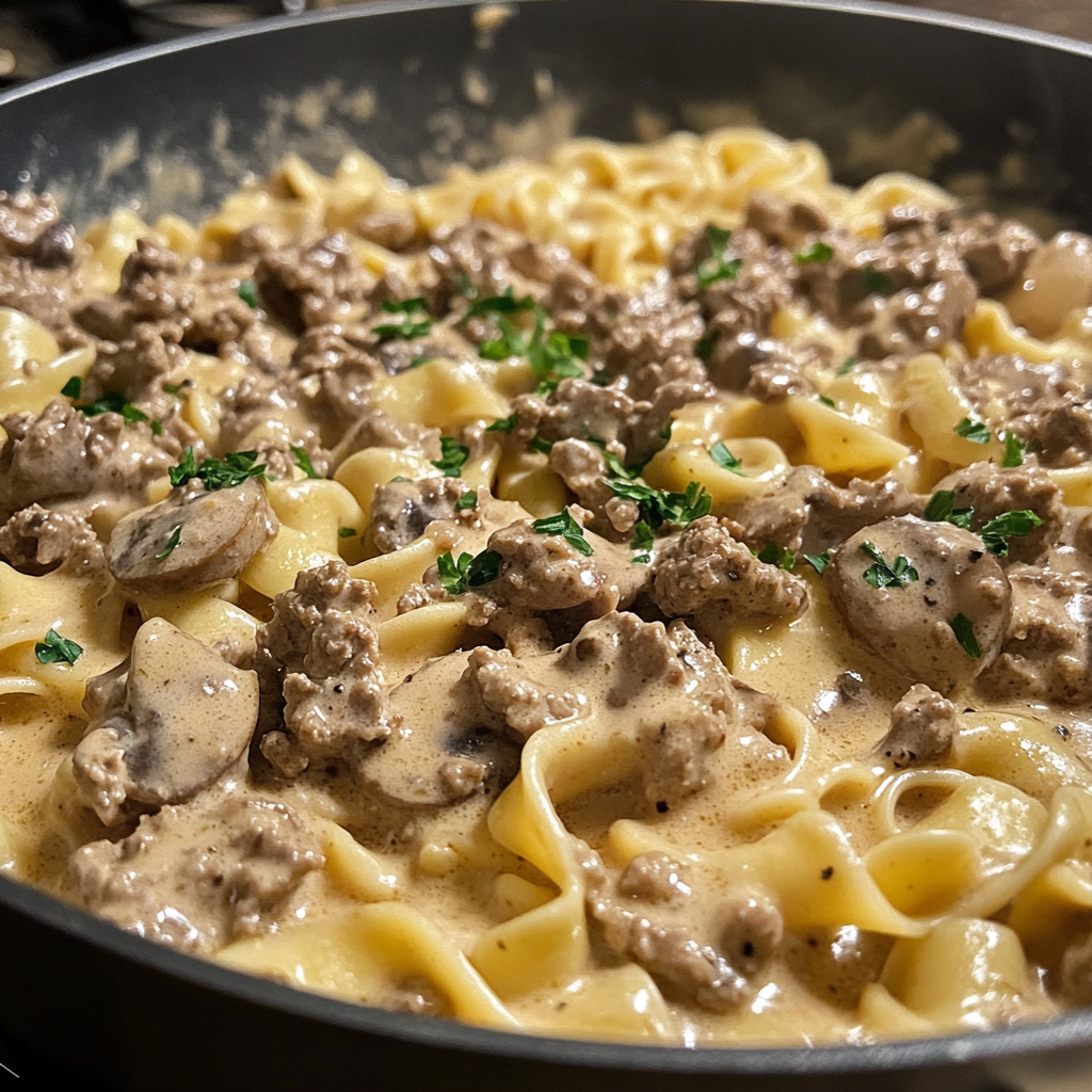 Ground Beef Stroganoff Recipe – Easy Step by Step Guide