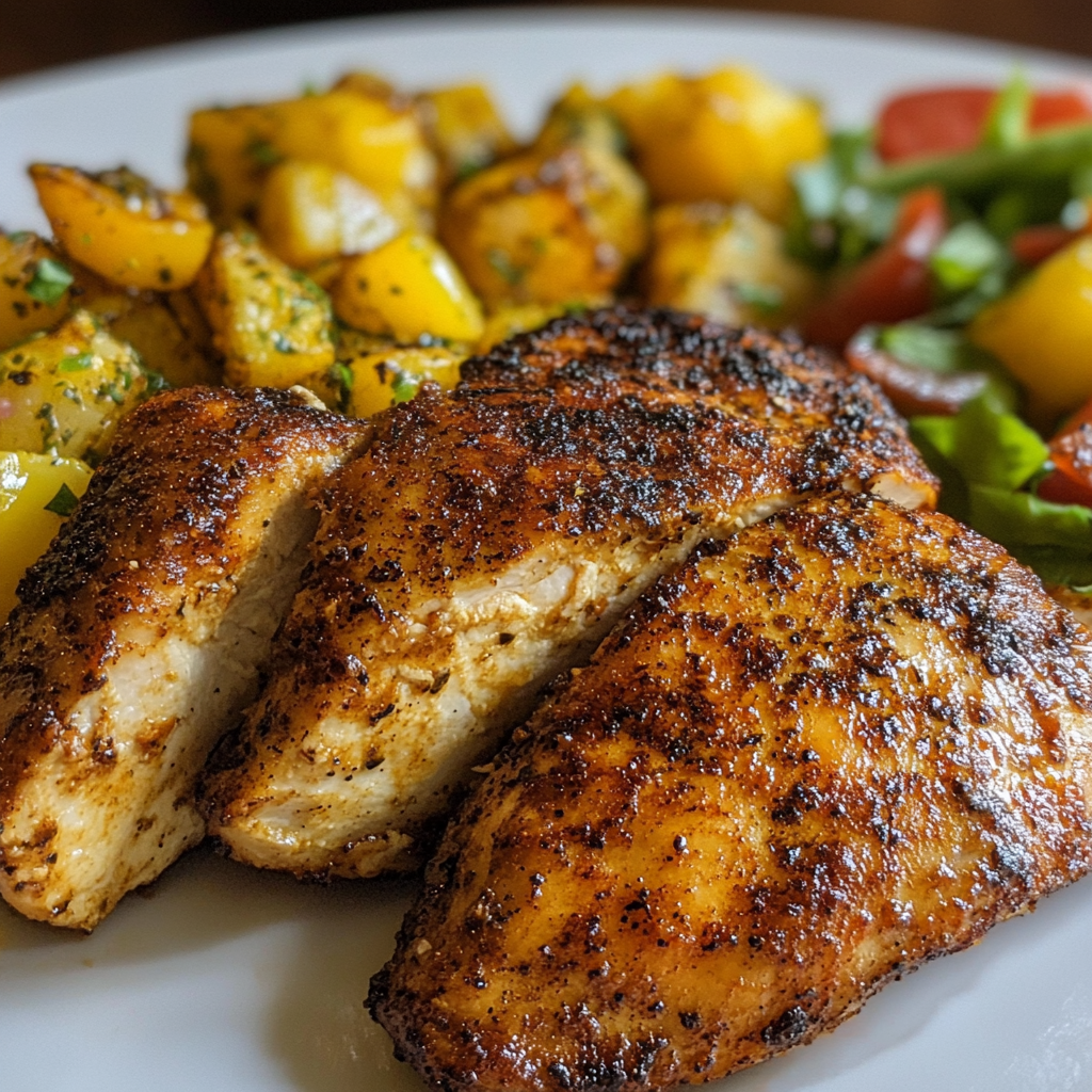 Guide to easy blackened chicken