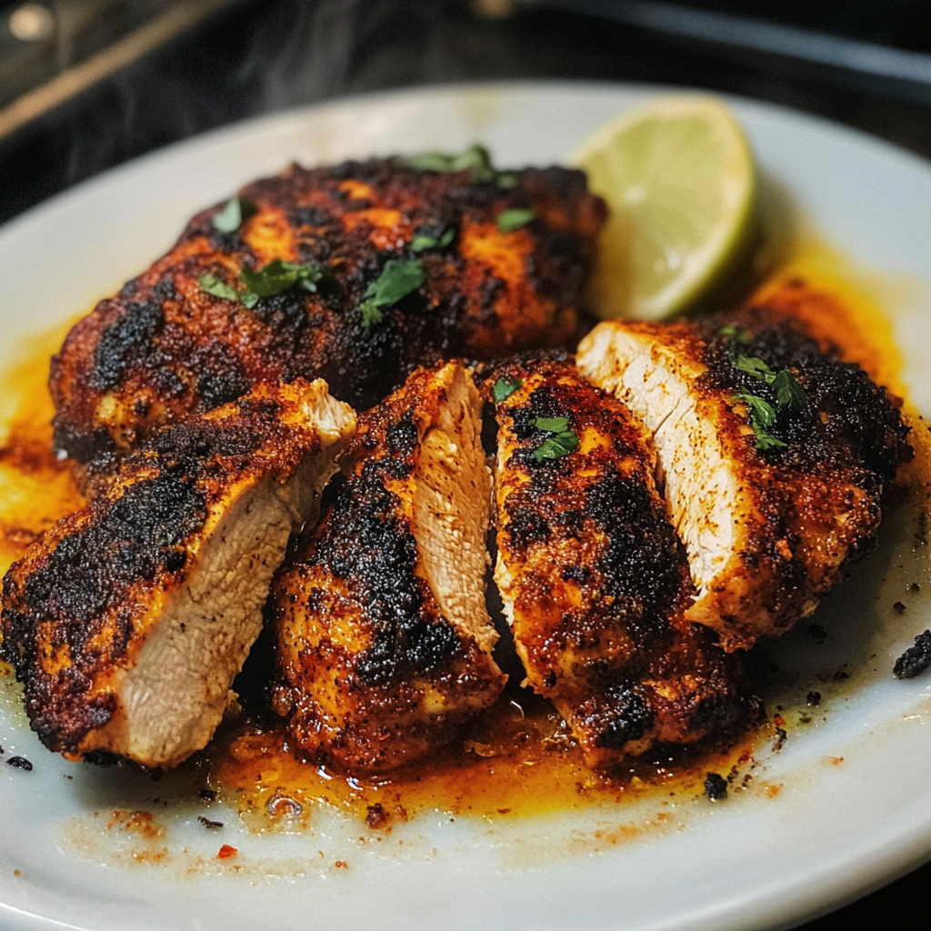 Juiciest Blackened Chicken Recipe