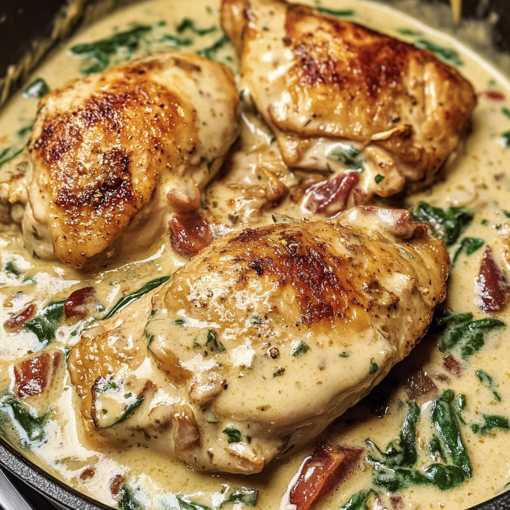 Creamy Tuscan Chicken Recipe 