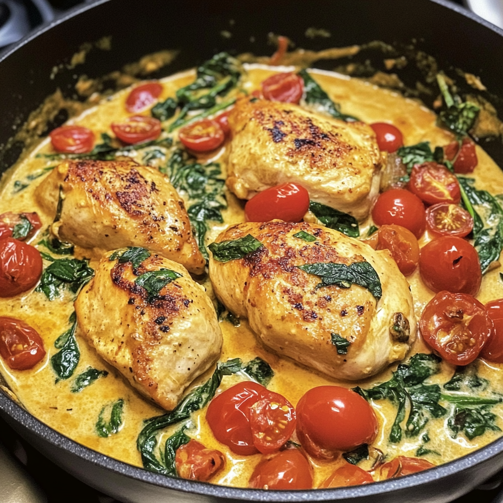 Creamy Tuscan Chicken Recipe