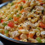 Cold Chicken Macaroni Salad