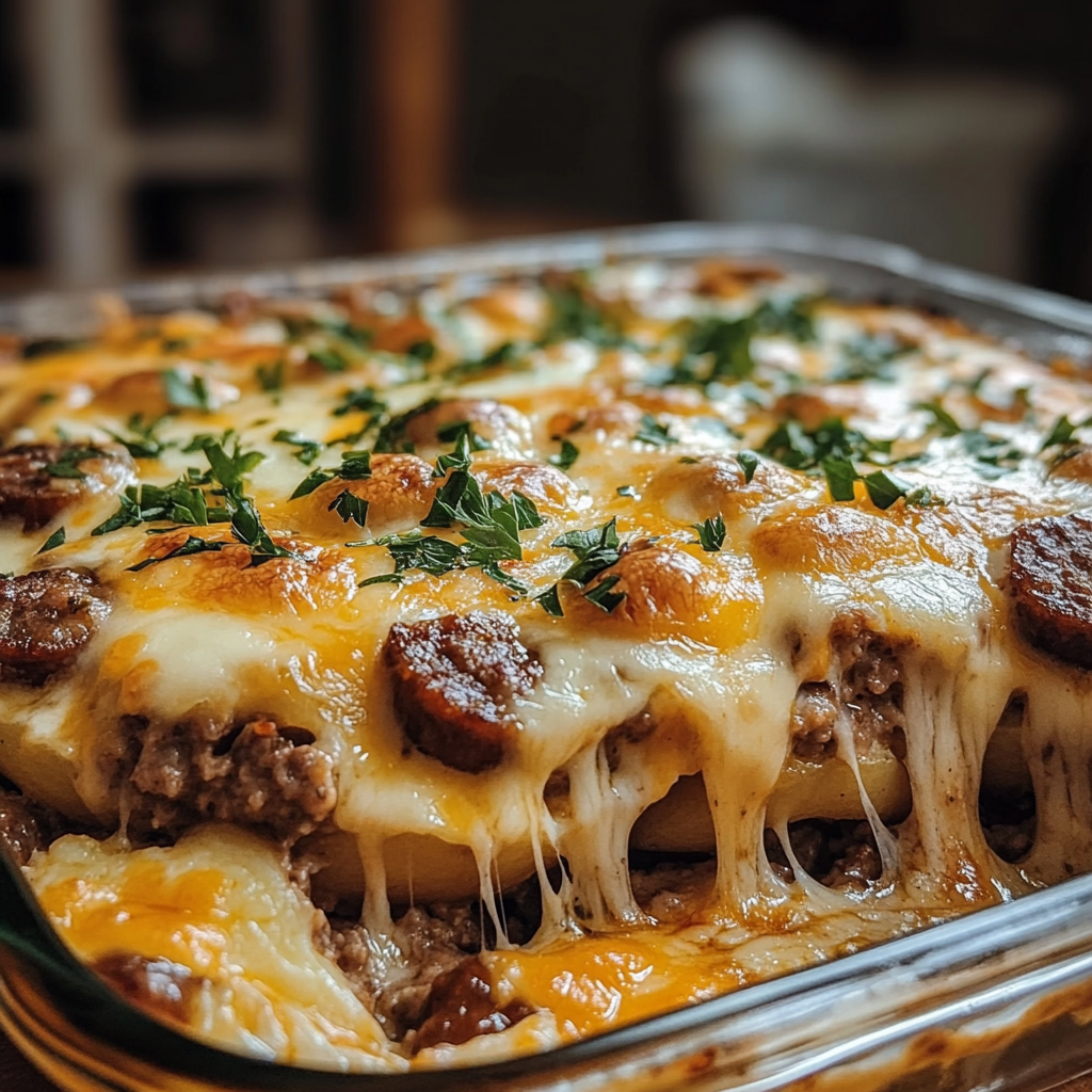 Cheesy Ranch Potatoes and Smoked Sausage – The Best Hearty Comfort Recipe