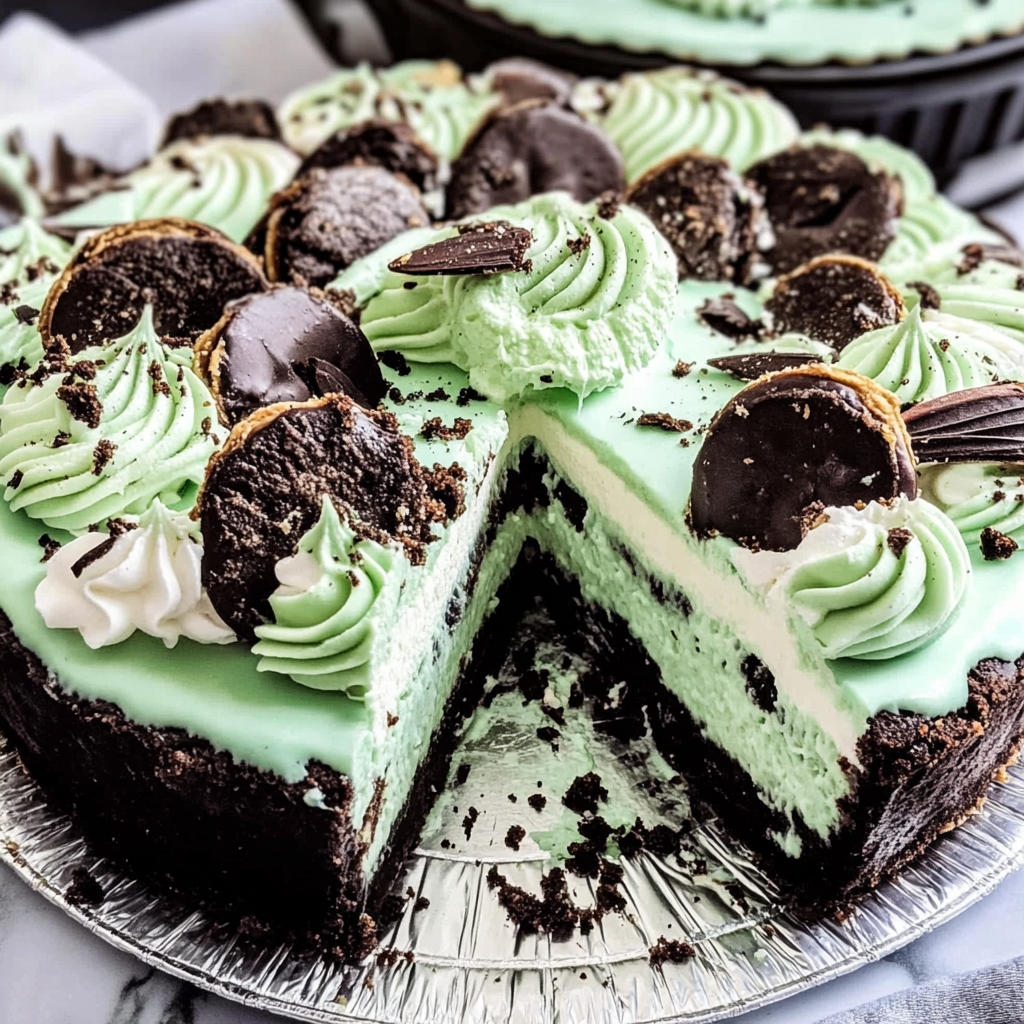 No Bake Grasshopper Pie – The Ultimate Creamy, Minty Delight for Every Occasion