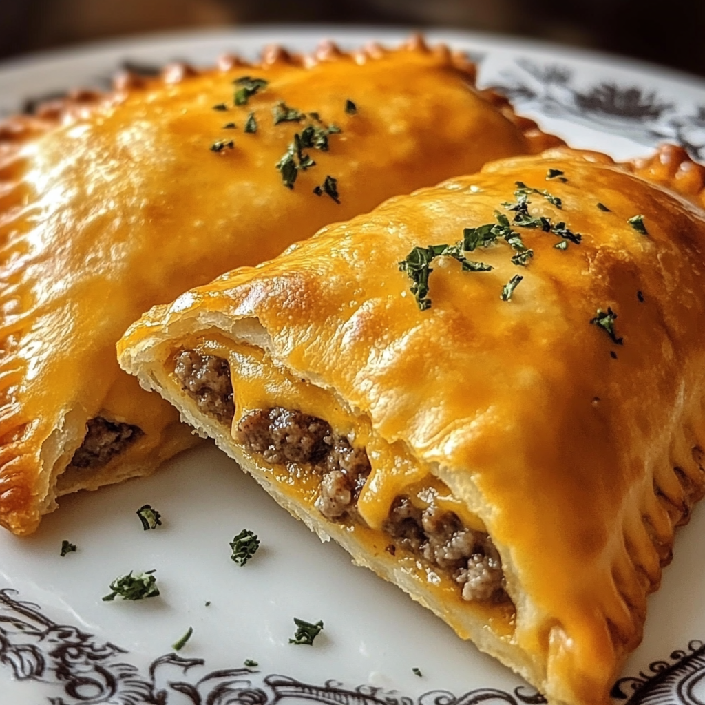 The Best Cheeseburger Pockets