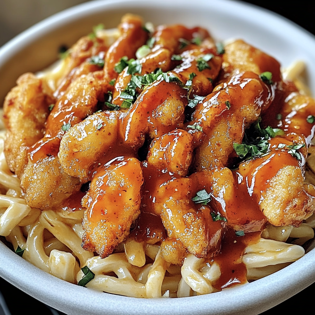 Crispy Bang Bang Chicken Bowl