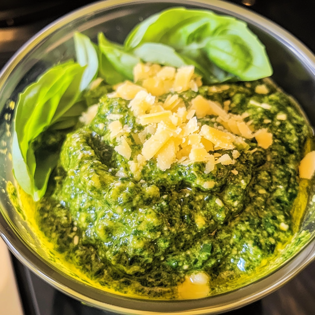 Italian Basil Pesto Recipe