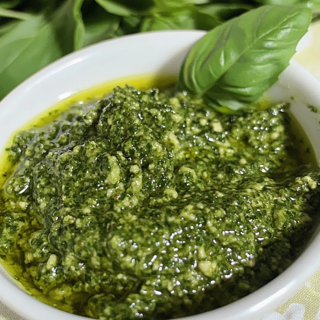 Classic Basil Pesto Recipe 