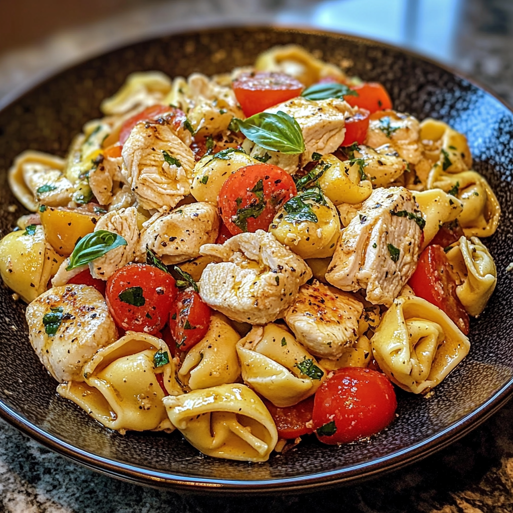 Chicken Caprese Tortellini Recipe