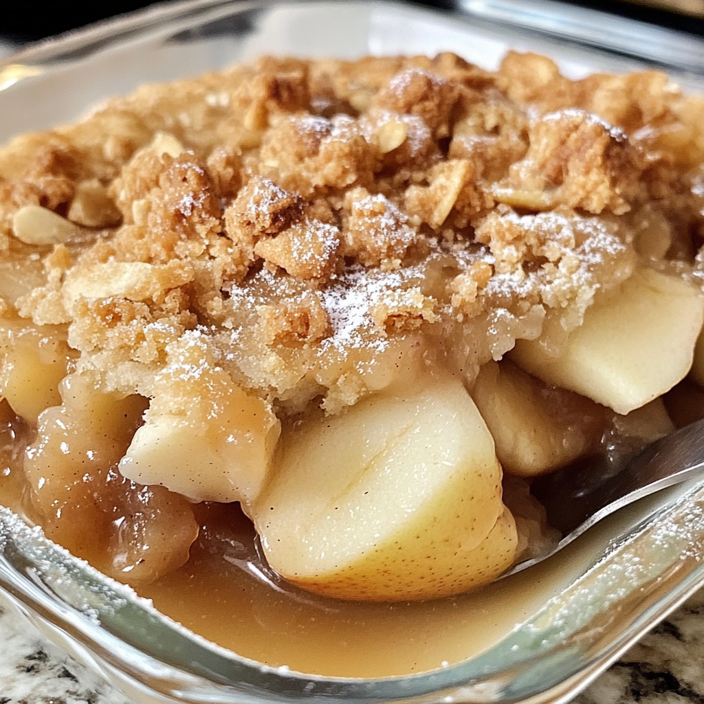 3 Ingredient Apple Crisp with Pie Filling Recipe