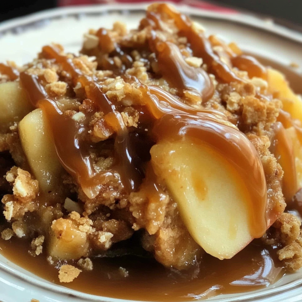 Caramel Apple Crisp Recipe