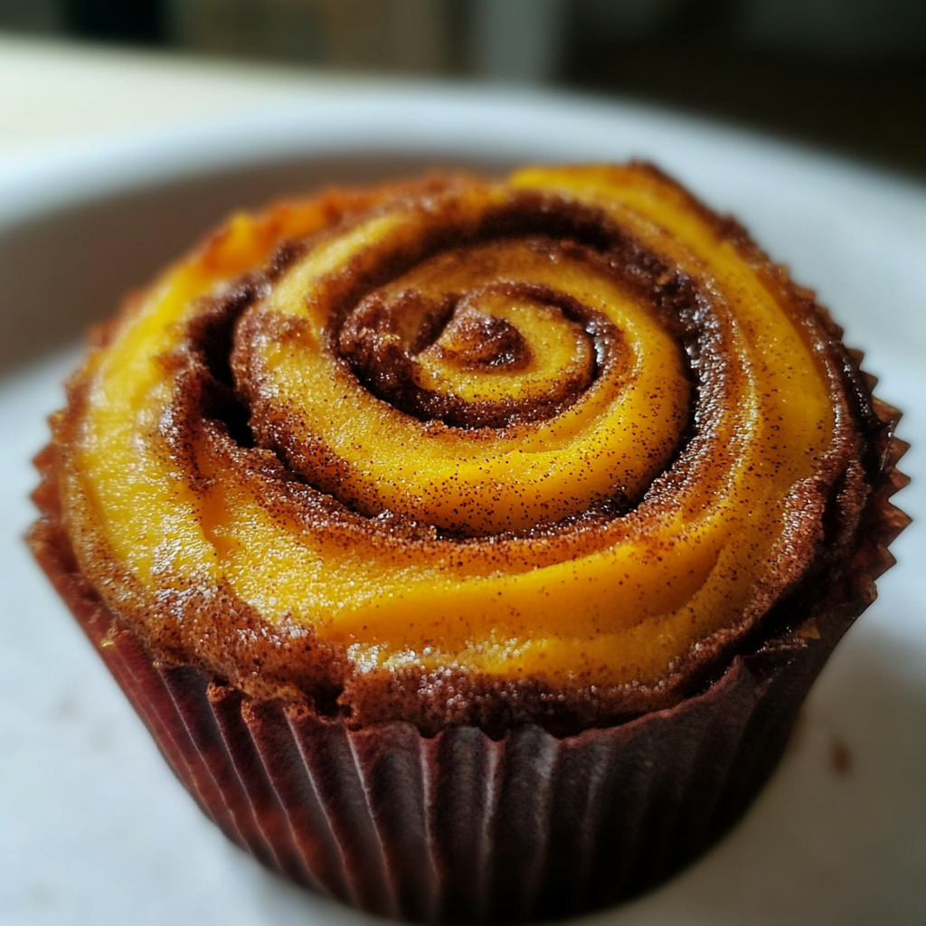 Mini Pumpkin Bread with Cinnamon Swirl Recipe