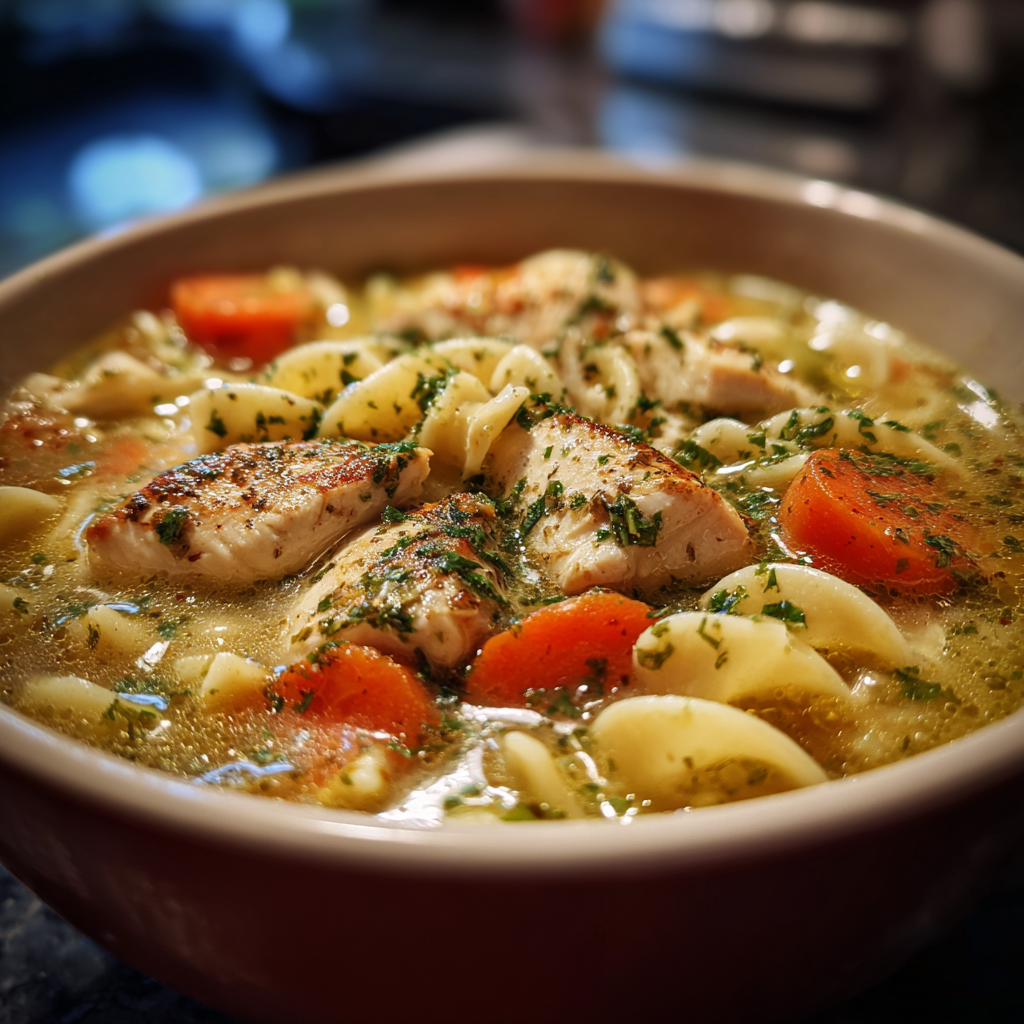 Homemade Chicken Noodle Soup Recipe