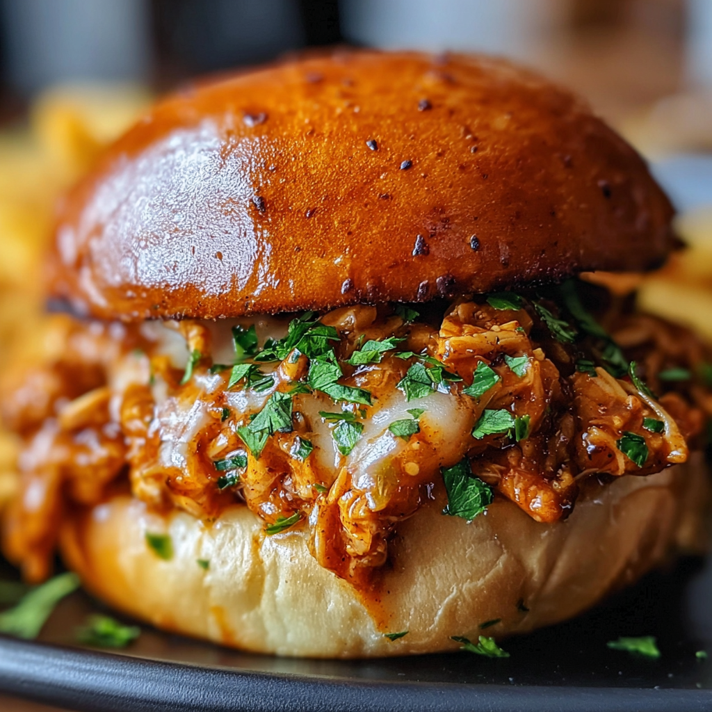 Delicious Cajun Chicken Sloppy Joes
