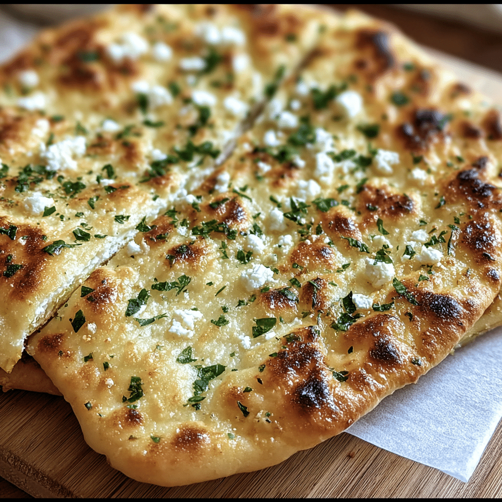 Easy 2-Ingredient Cottage Cheese Flatbread Recipe