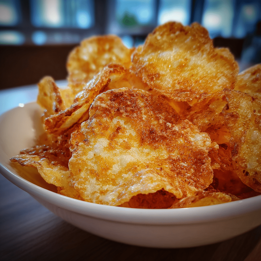 Crunchy Cottage Cheese Chips in Minutes Recipe
