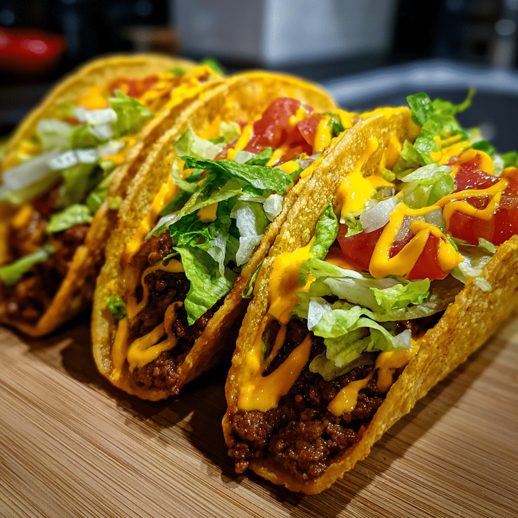 Big Mac Smash Burger Tacos Recipe