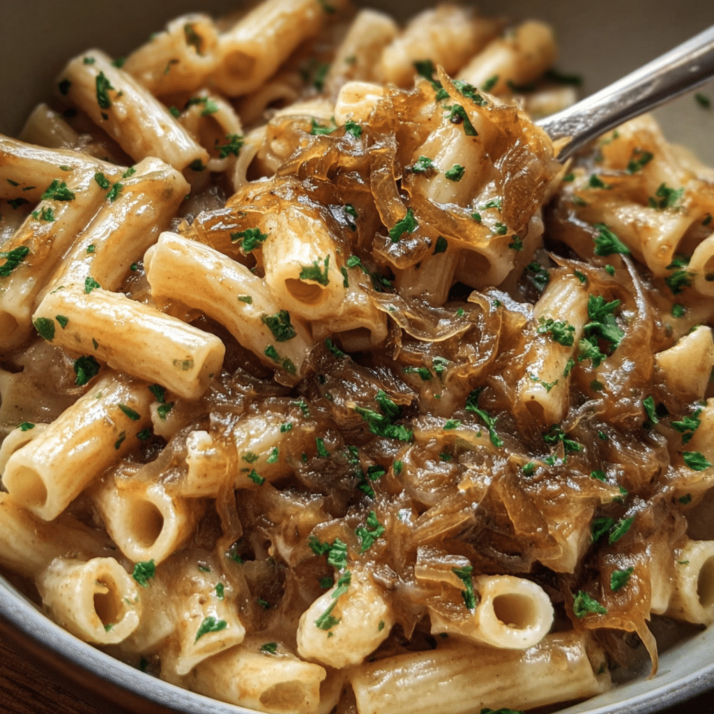 One-Pot French Onion Pasta Recipe
