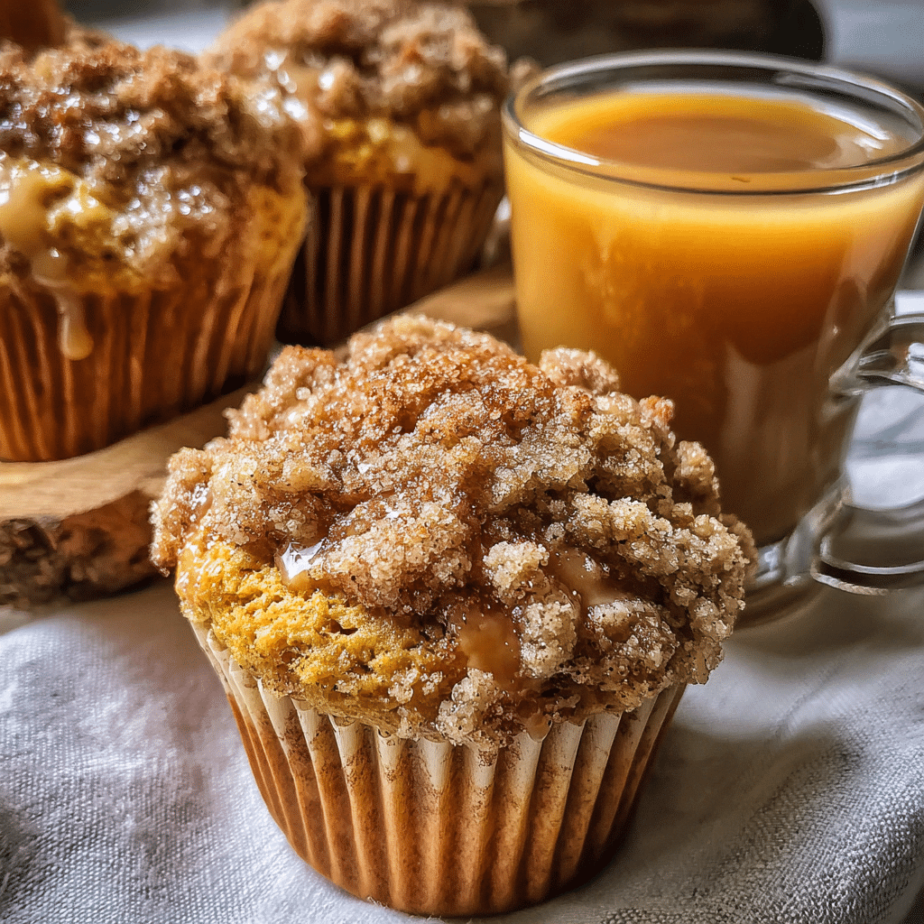 Apple Pumpkin Streusel Muffins Recipe