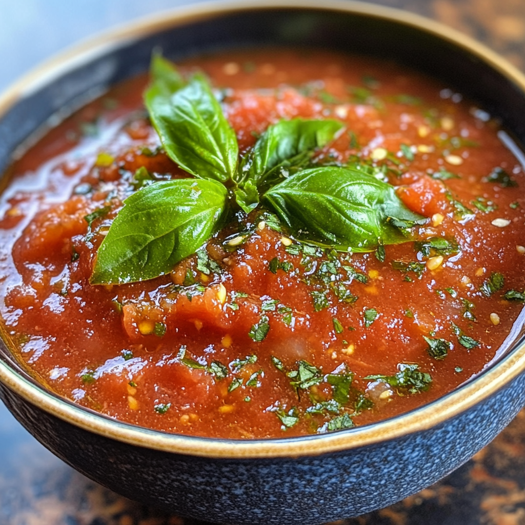 Fresh Tomato Basil Marinara Sauce Recipe – Complete Guide