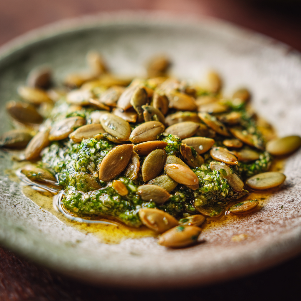 Pumpkin Seed Pesto (Nut-Free) Recipe