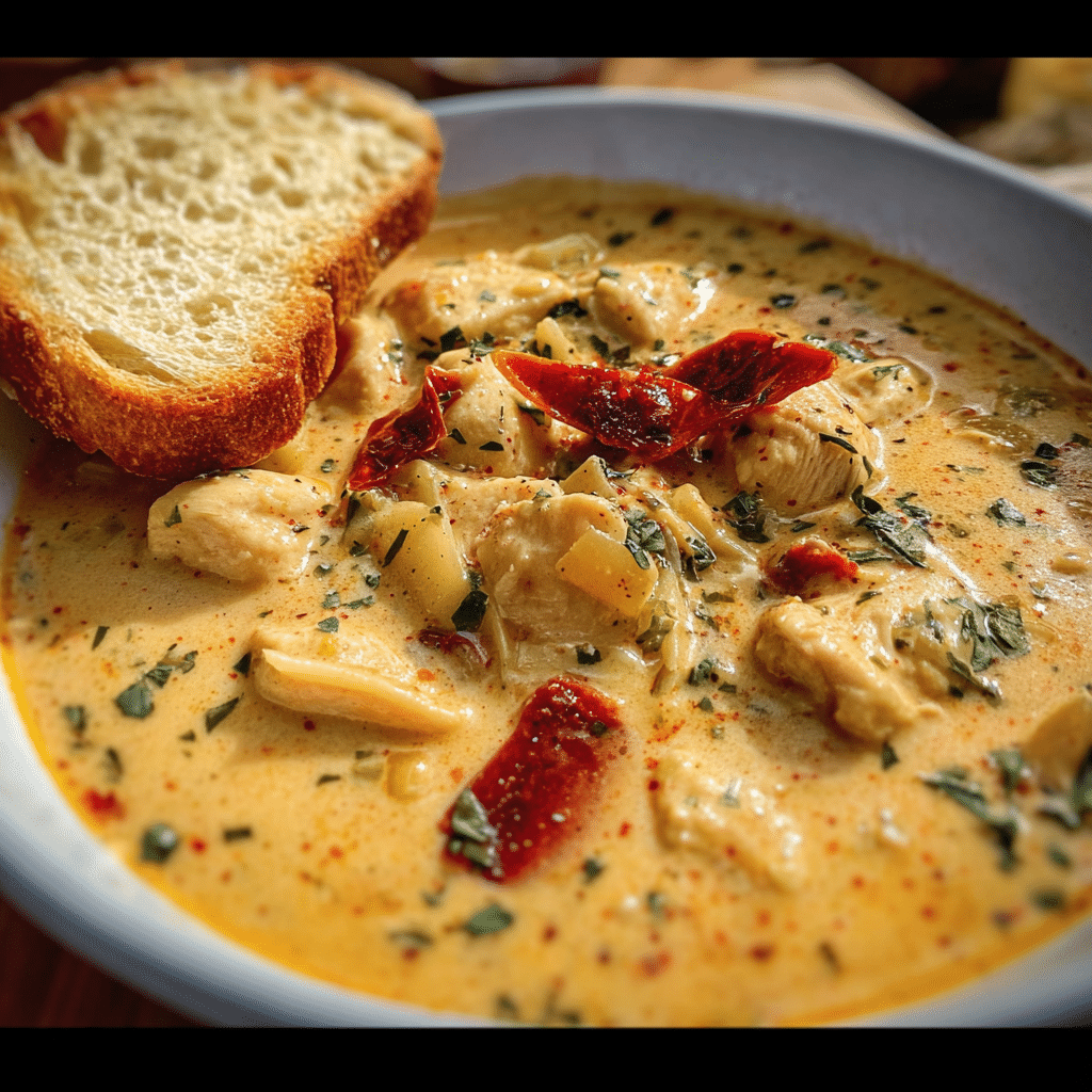 Creamy Chicken Soup Recipe