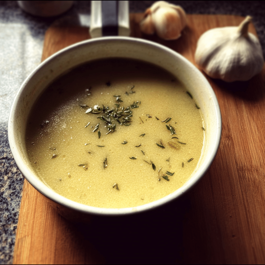 Healing Garlic Soup Recipe