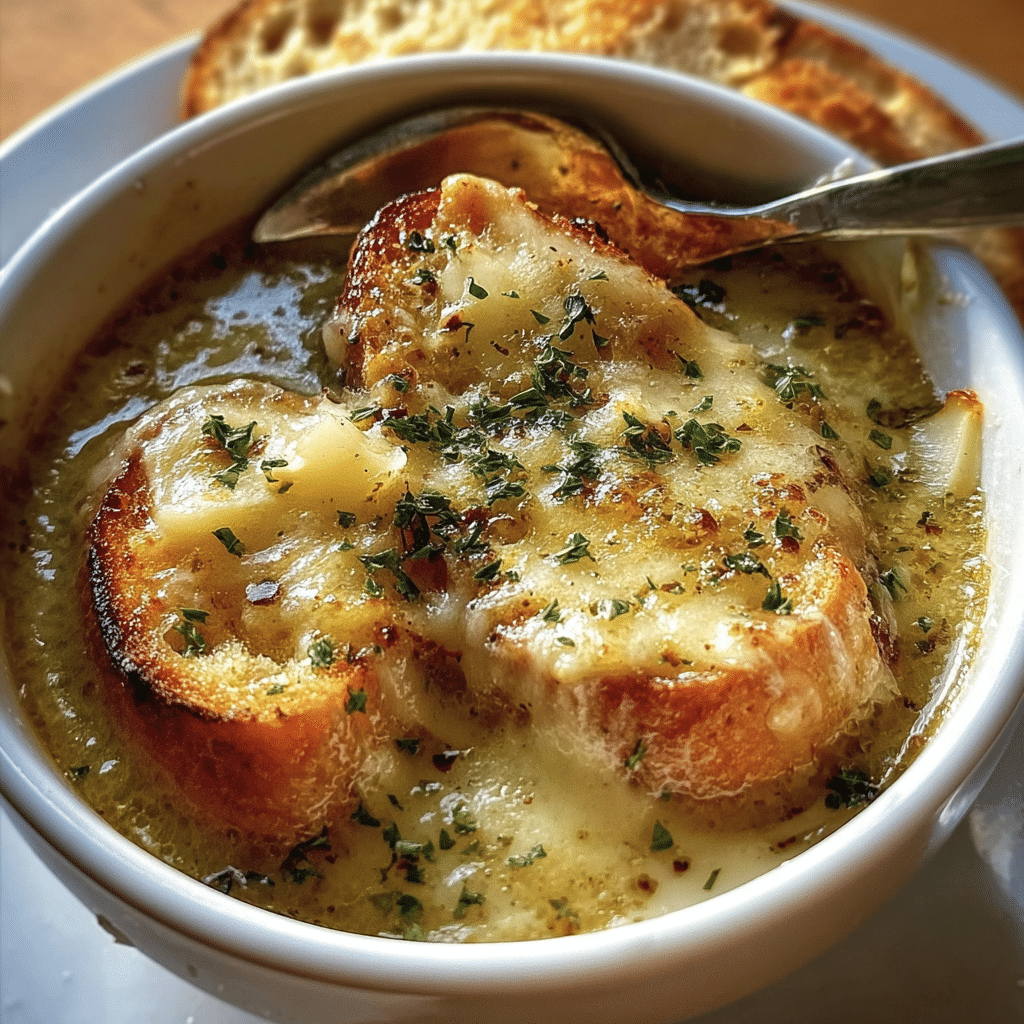 Easy Country French Garlic Soup Recipe with a Twist