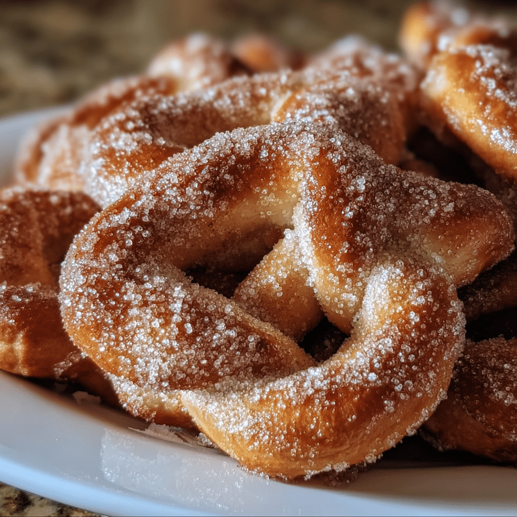 Irresistible Cinnamon Sugar Soft Pretzels