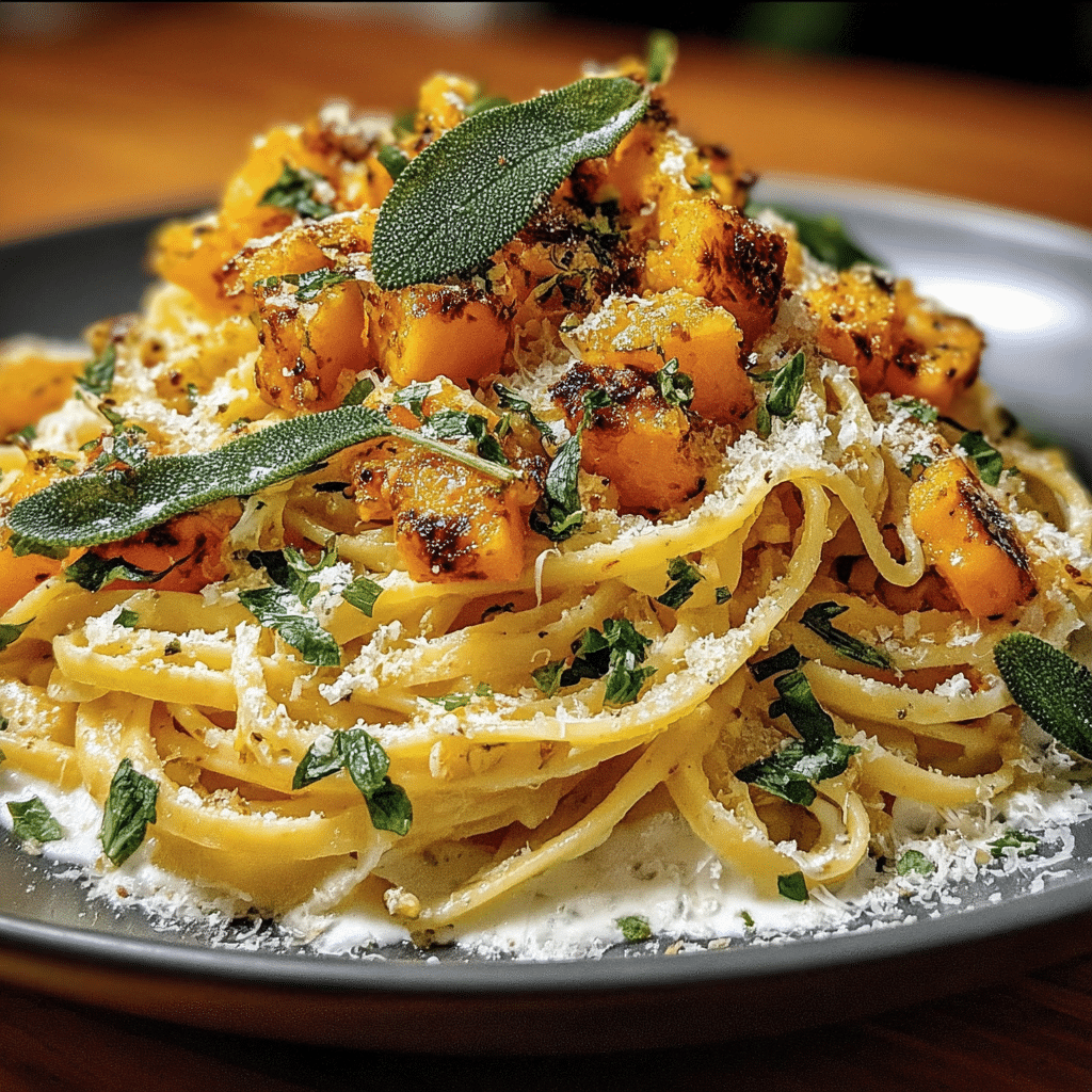 Butternut Squash & Sage Pasta for Cozy Autumn Nights