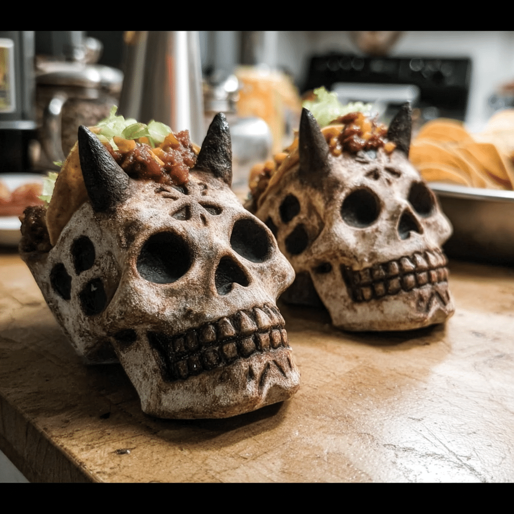 Monster Taco Skulls
