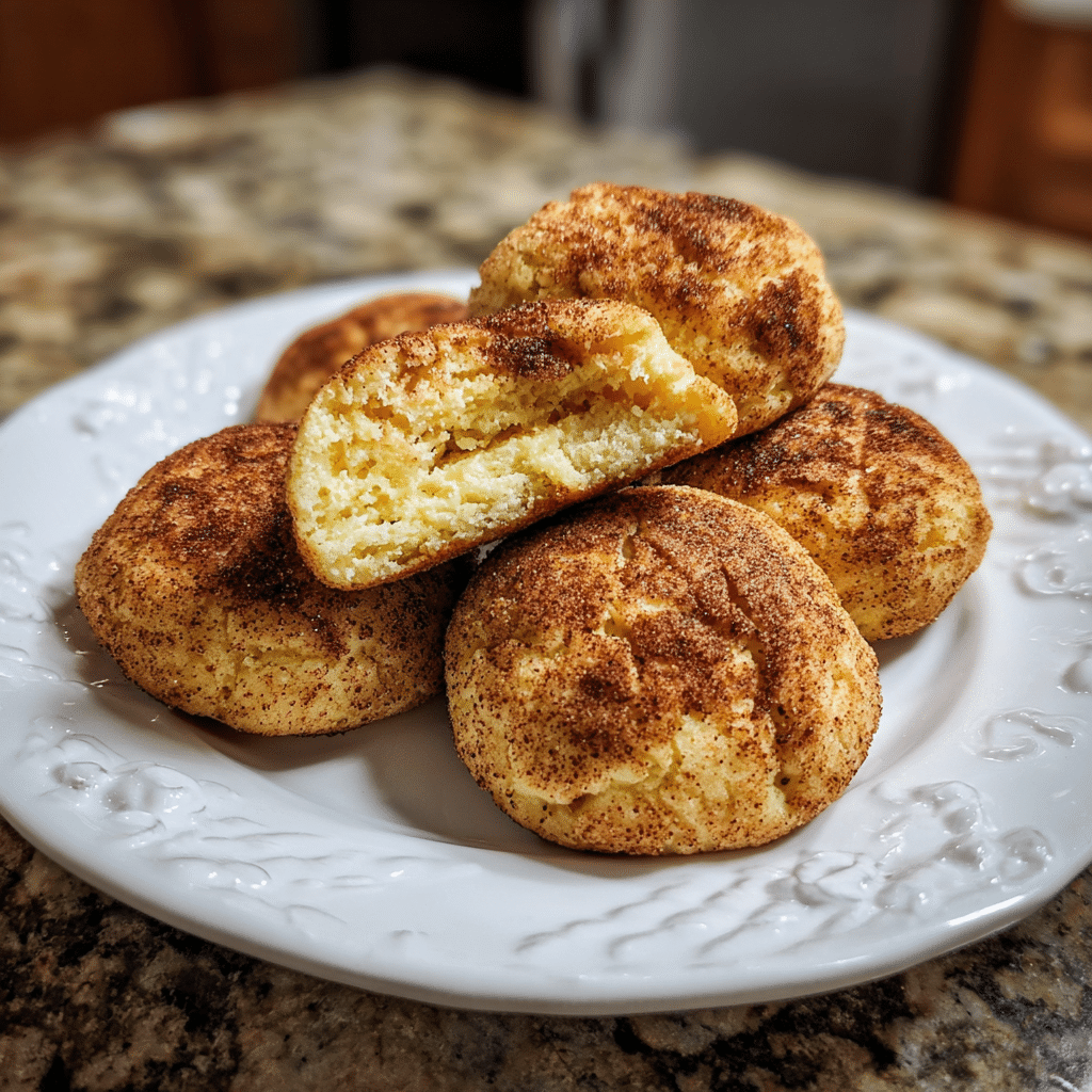 Cheesecake Stuffed Snickerdoodles Recipe