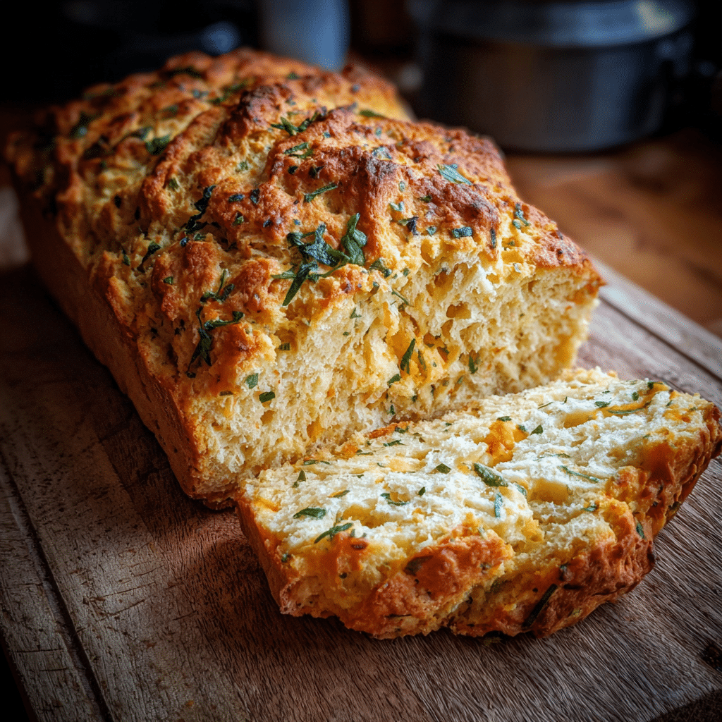 Cheddar and Herb Soda Bread