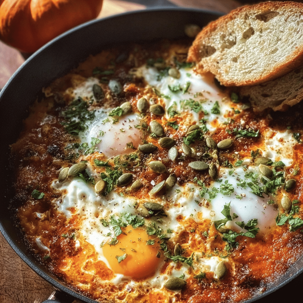 Autumnal Pumpkin Shakshuka Recipe