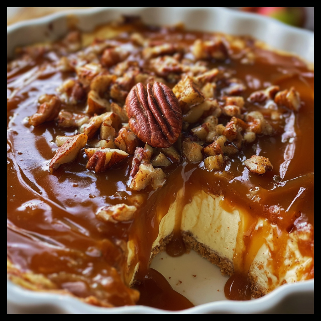 Easy Caramel Apple Cheesecake Dip Recipe