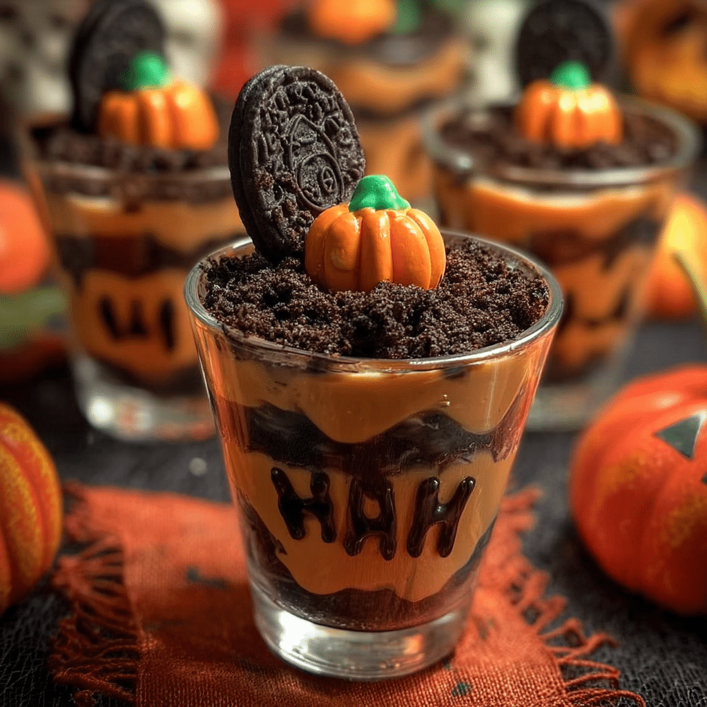 Halloween Dirt Cups