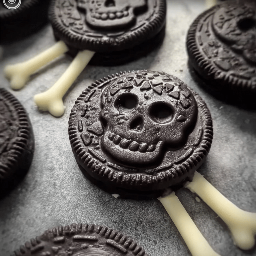 Spooky Skeleton Oreo’s Halloween Dessert