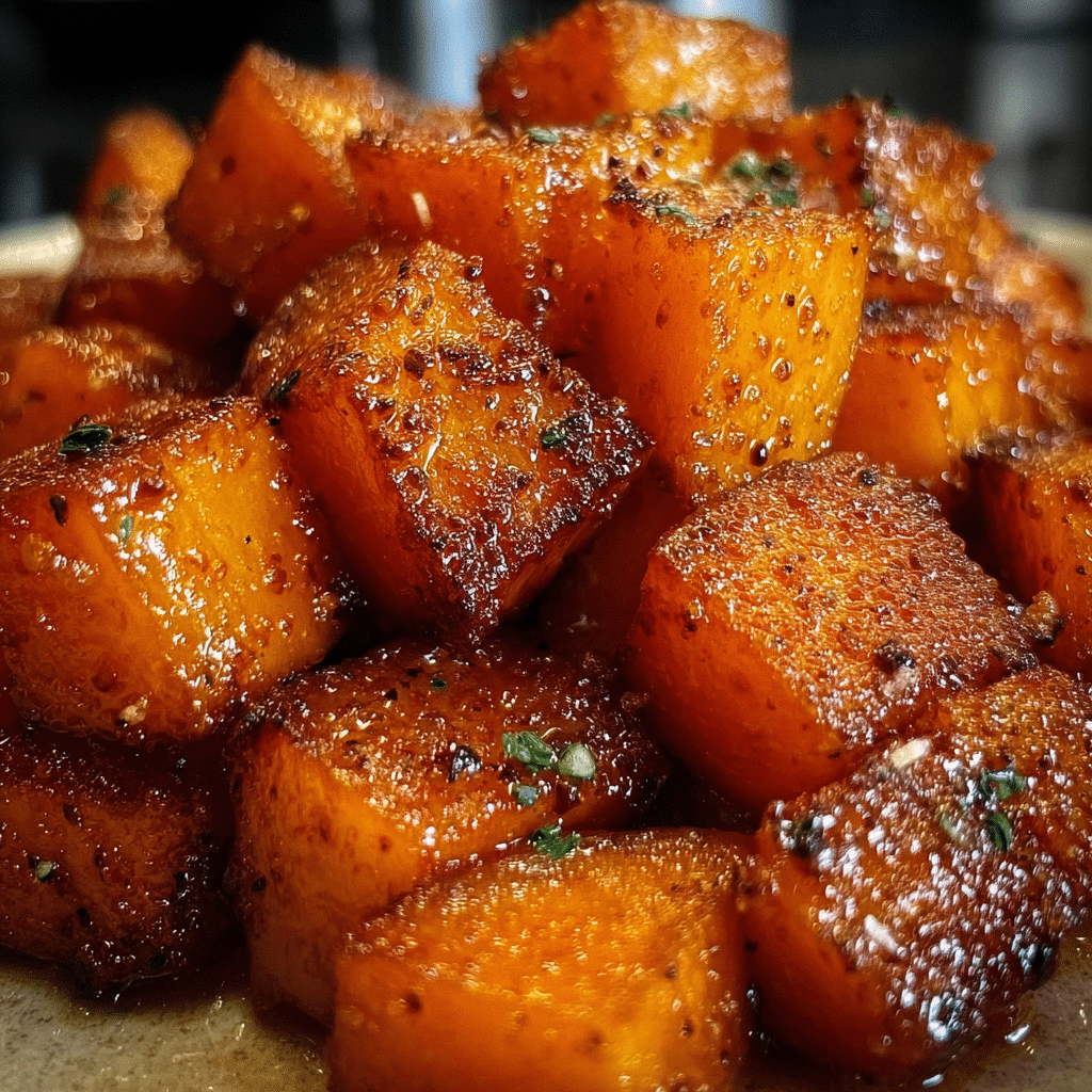 Brown Sugar Roasted Butternut Squash Perfection Recipe