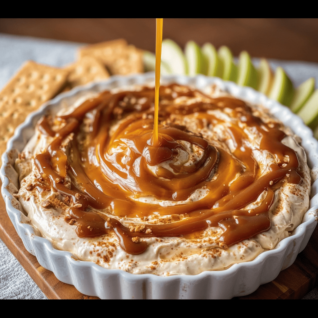 Caramel Apple Cheesecake Dip Recipe