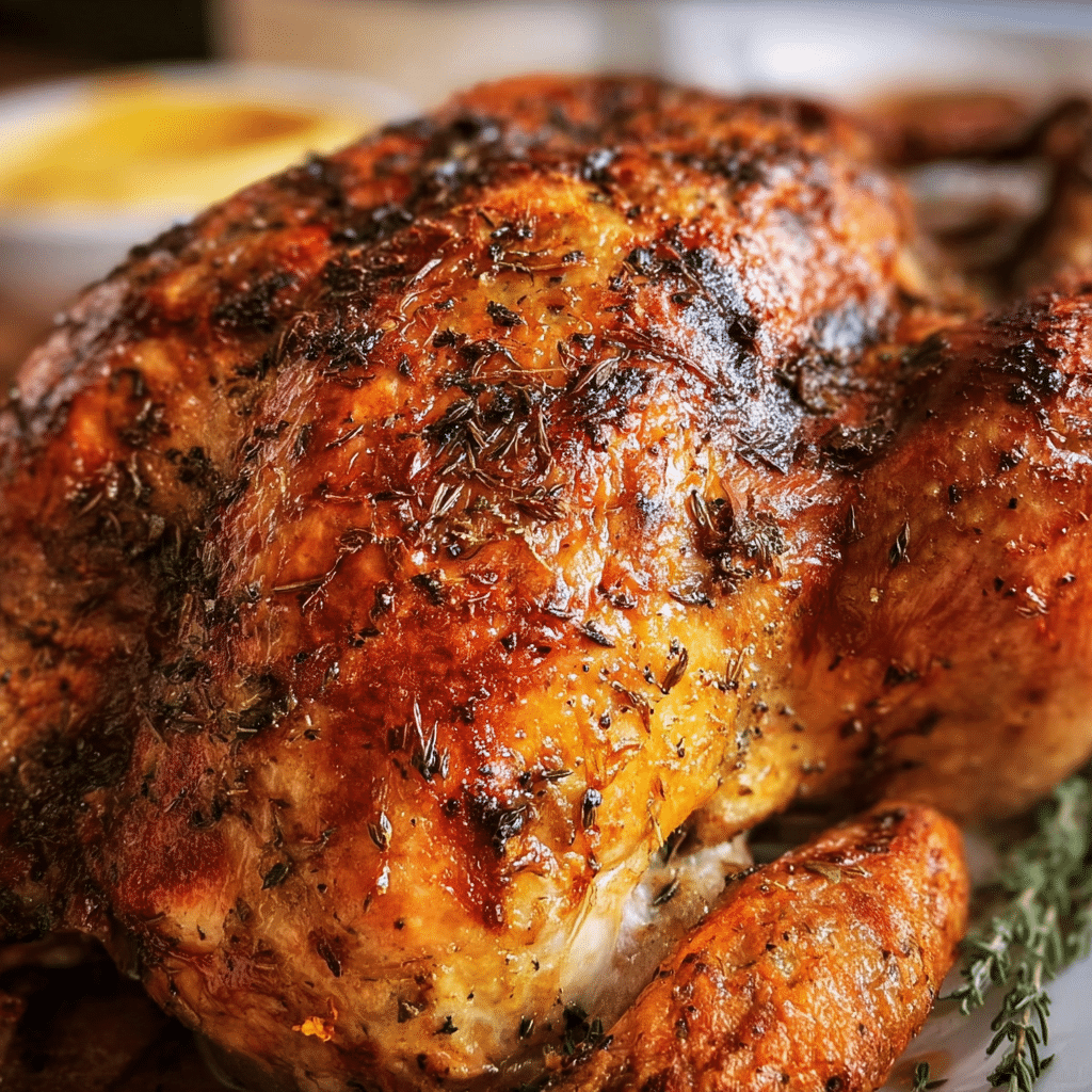 Crispy Thanksgiving Turkey Recipe