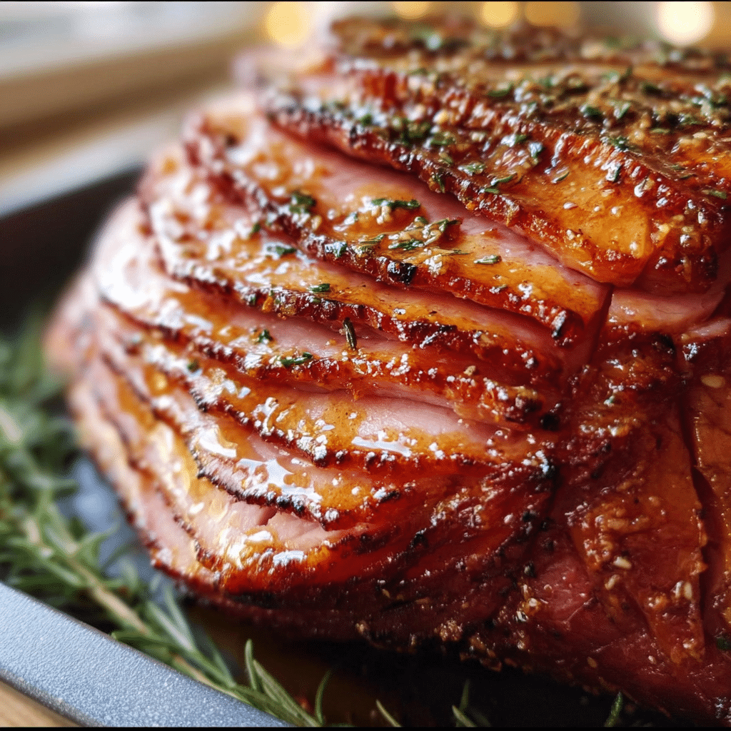 Easy Honey Glazed Ham for Thanksgiving Recipe