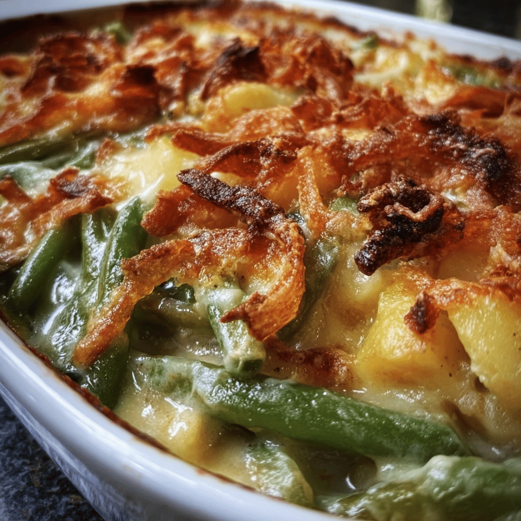 The Ultimate Green Bean Casserole with Potatoes