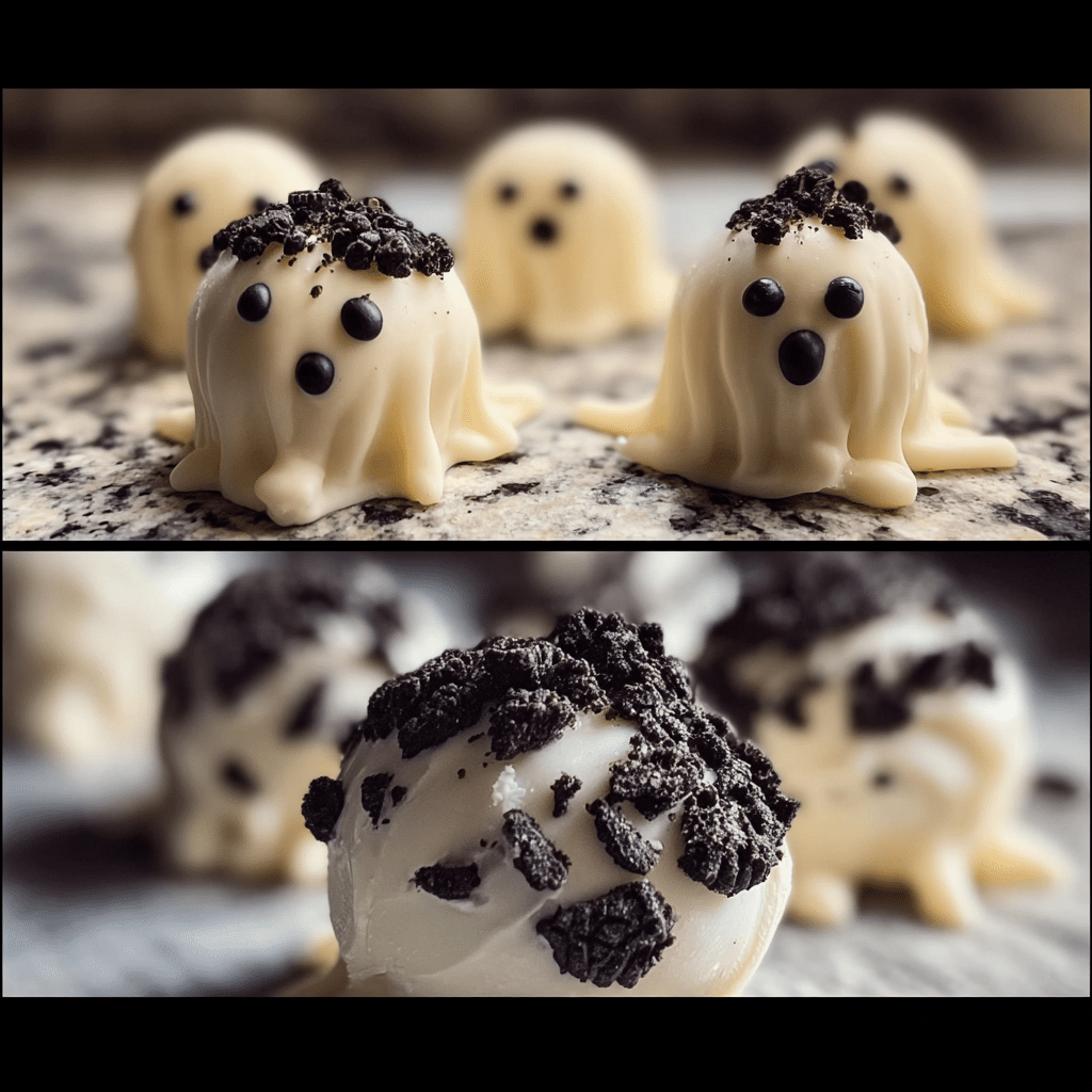 Ghost Oreo Balls