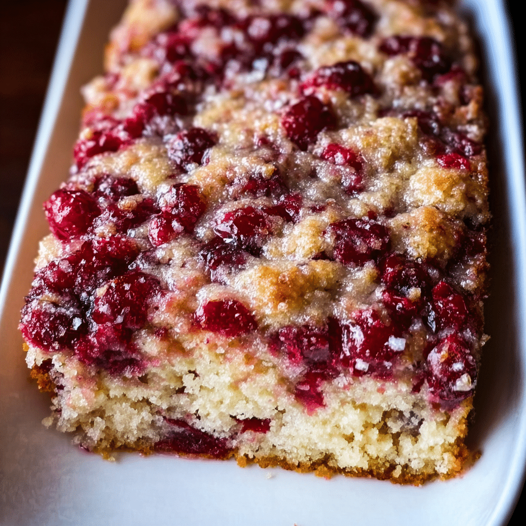 Cranberry Coffee Cake