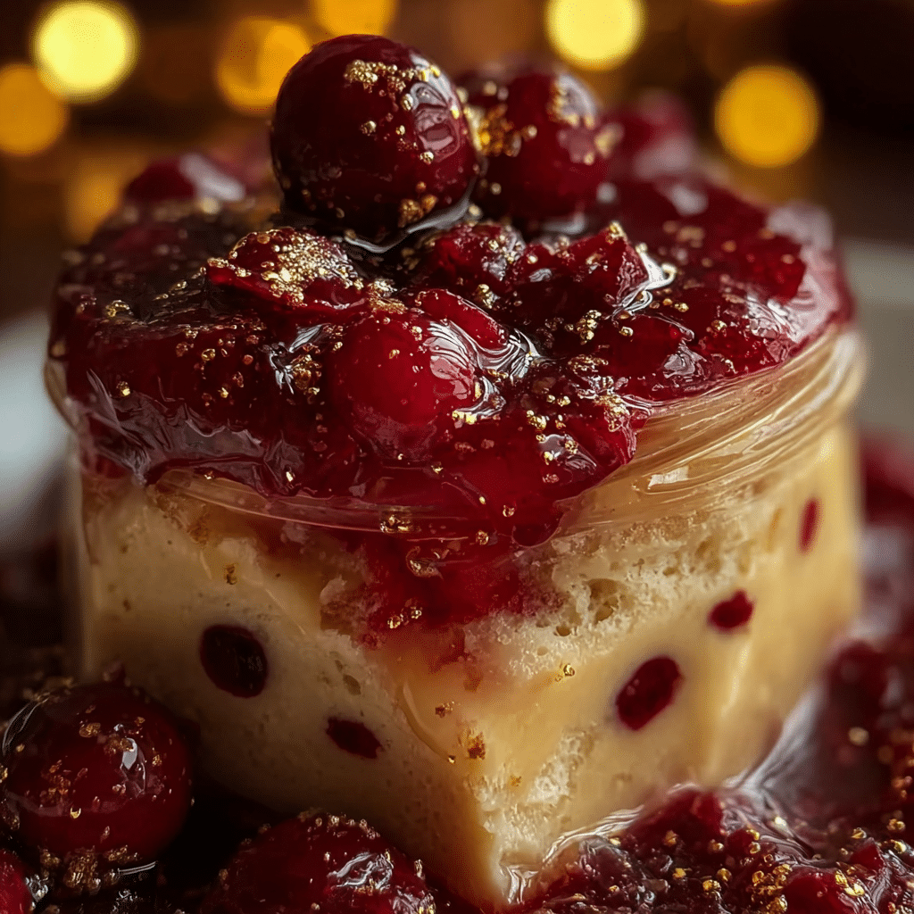 Festive Christmas Cranberry Honey Butter
