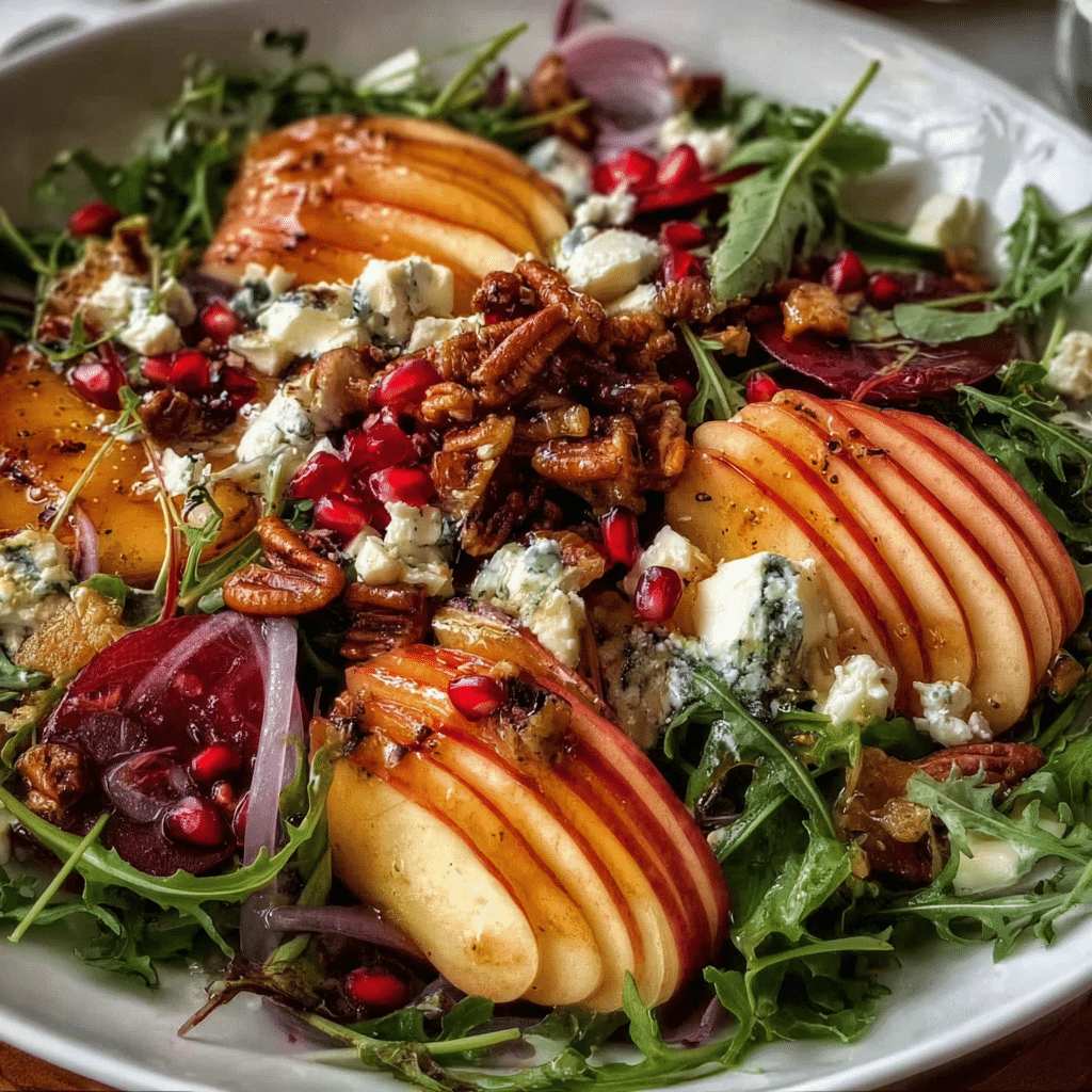 Autumn Harvest Salad with Honeycrisp Apples & Feta