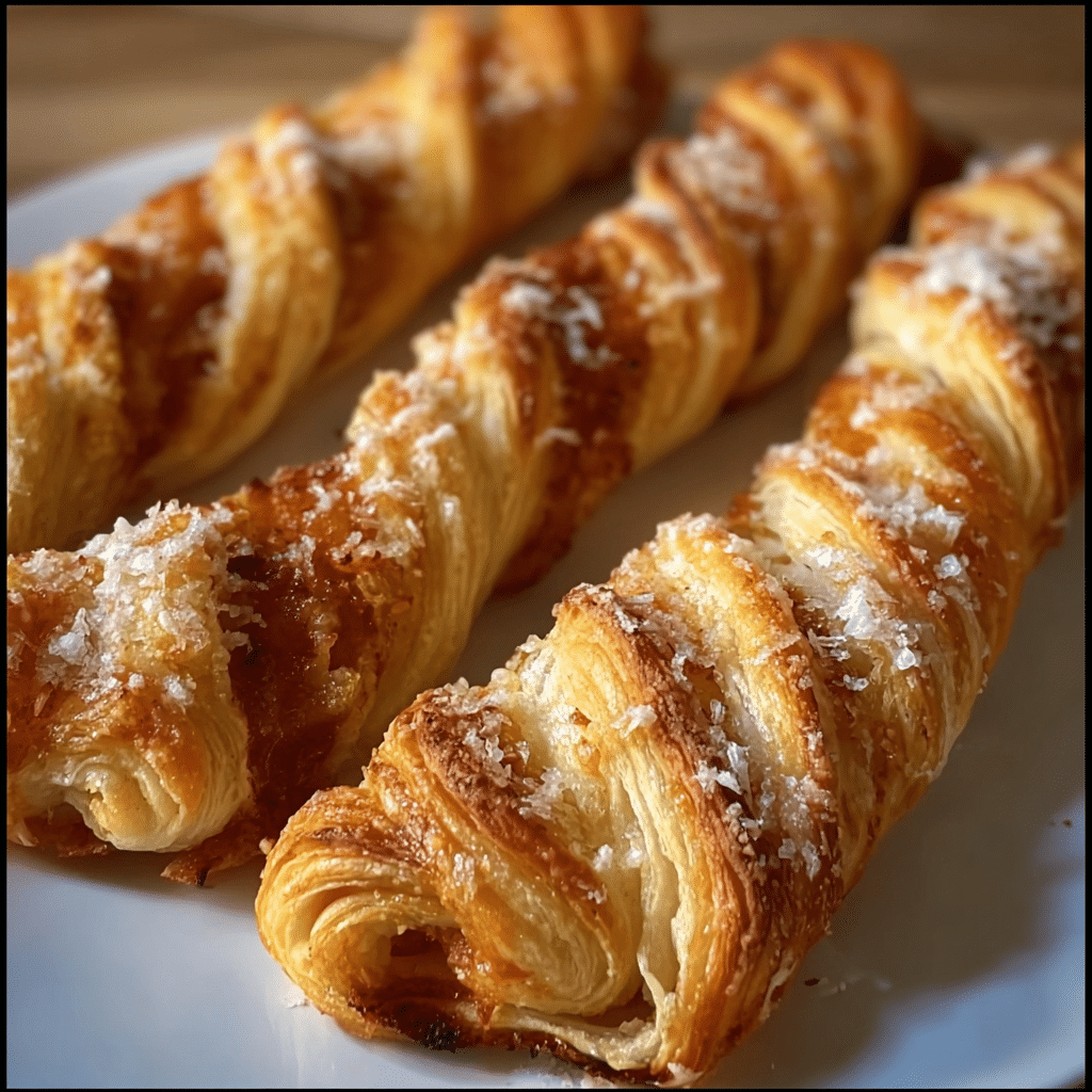 Easy Pumpkin Pie Twists with Puff Pastry
