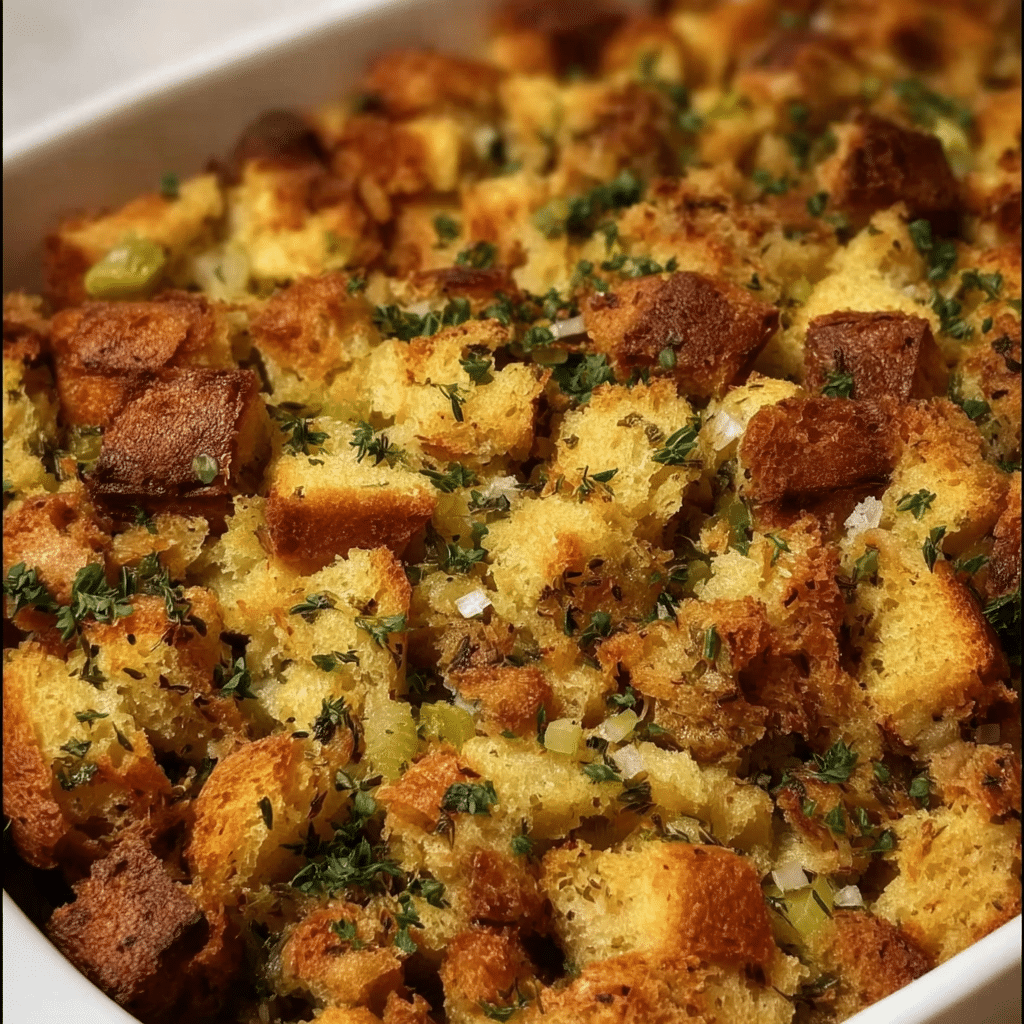 Herbed Buttery & Golden traditional Stuffing