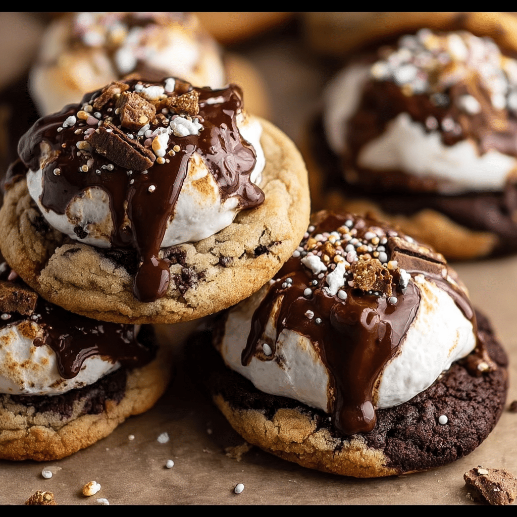 Brownie Sundae Cookies