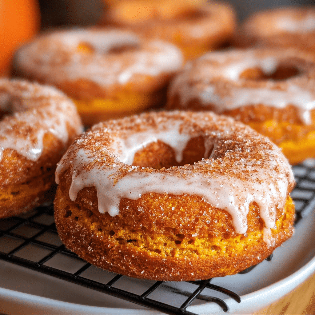 Easy Baked Pumpkin Donuts